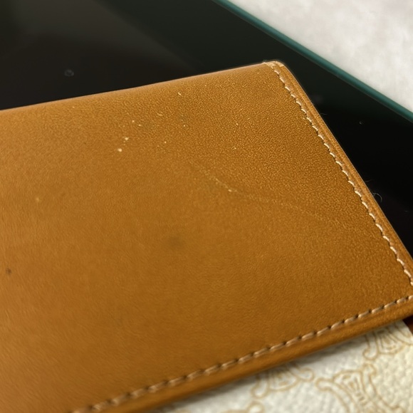 🖤Vtg CELINE Macadam canvas leather wallet - Picture 7 of 17